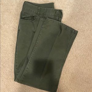 Olive pants